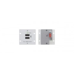 W-2UC - DUAL USB 2A CHARGING WALL PLATE